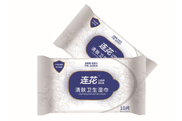 Lianhua Disinfectant Wet Tissue for Skin